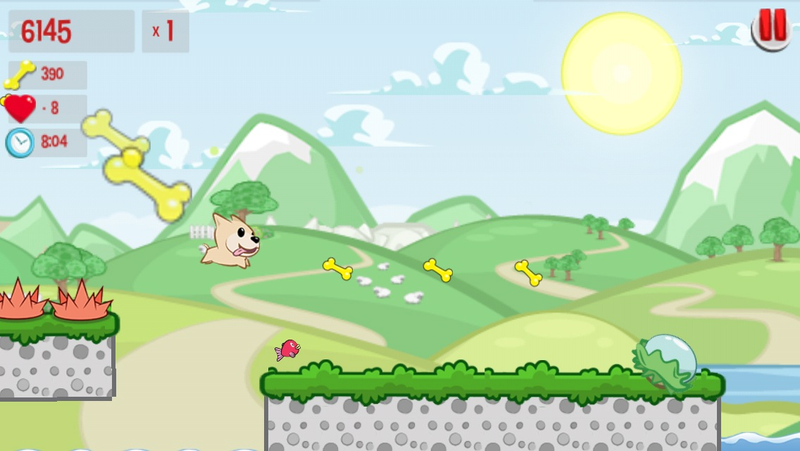 Illustration for article titled Speedypups: A Runner that Calls Back to Classic Games